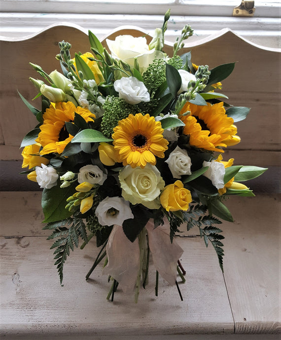 Eternal Sunshine Bouquet with Sunflowers